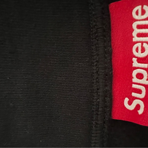 Supreme Equipé Half Zip Sweatshirt Black - Picture 4 of 6